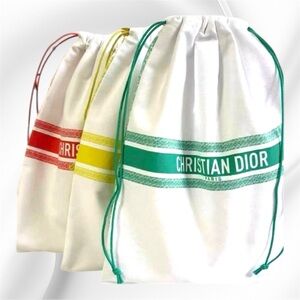 Dior Beauty Dust Bag - Red